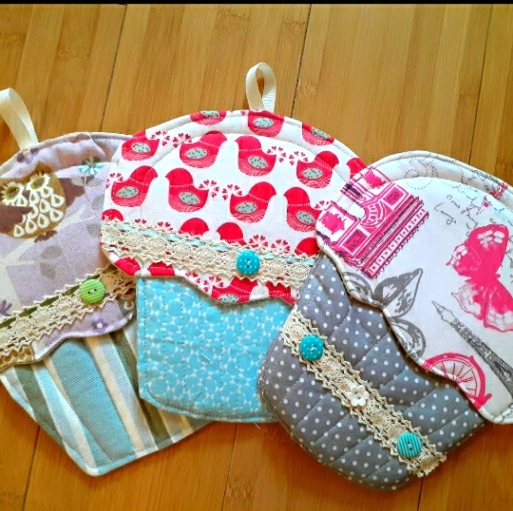 Handmade Cupcake Potholder